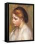 Bust of a Nude Young Female-Pierre-Auguste Renoir-Framed Stretched Canvas