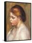 Bust of a Nude Young Female-Pierre-Auguste Renoir-Framed Stretched Canvas