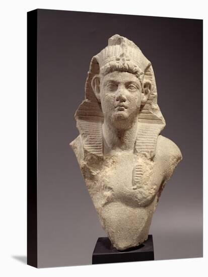 Bust of a Roman Emperor as a Pharaoh-Roman Period Egyptian-Stretched Canvas