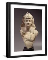 Bust of a Roman Emperor as a Pharaoh-Roman Period Egyptian-Framed Giclee Print