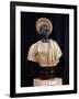 Bust of a Sudanese Man, 1857 (Onyx & Bronze)-Charles-Henri-Joseph Cordier-Framed Giclee Print