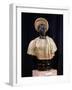 Bust of a Sudanese Man, 1857 (Onyx & Bronze)-Charles-Henri-Joseph Cordier-Framed Giclee Print