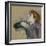 Bust of a Woman, circa 1880-85-Edgar Degas-Framed Giclee Print