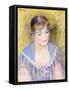 Bust of a Woman-Pierre-Auguste Renoir-Framed Stretched Canvas