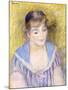 Bust of a Woman-Pierre-Auguste Renoir-Mounted Giclee Print