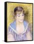 Bust of a Woman-Pierre-Auguste Renoir-Framed Stretched Canvas