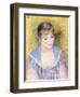 Bust of a Woman-Pierre-Auguste Renoir-Framed Giclee Print