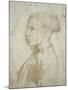 Bust of a Young Man in Profile, 1430-40-Giovanni Badile-Mounted Giclee Print