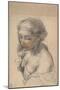 Bust of a Young Woman Turned to the Left, 1637-Pietro da Cortona-Mounted Giclee Print