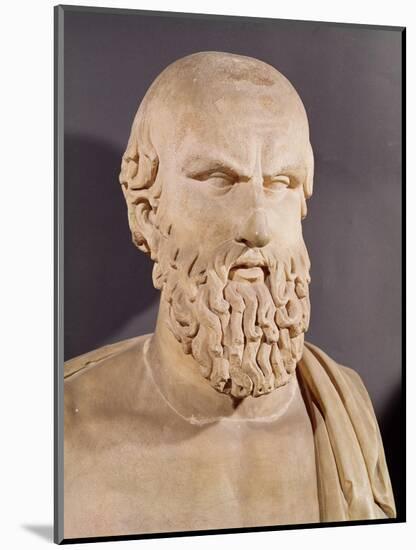 Bust of Aeschylus (circa 525-circa 456 BC)-null-Mounted Giclee Print