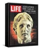 Bust of Alexander the Great, May 3, 1963-Dmitri Kessel-Framed Stretched Canvas