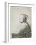 Bust of an African Woman, 1628-32-Rembrandt van Rijn-Framed Art Print