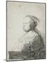 Bust of an African Woman, 1628-32-Rembrandt van Rijn-Mounted Art Print