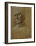 Bust of an Old Man with Round Cap-Lorenzo di Credi-Framed Giclee Print