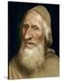 Bust of an old man-Quentin Massys or Metsys-Stretched Canvas