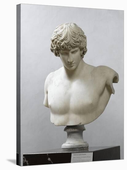 Bust of Antinous, Antinous Said Ecouen (117-138 Ad)-null-Stretched Canvas