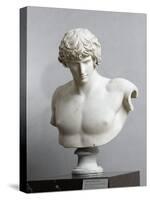 Bust of Antinous, Antinous Said Ecouen (117-138 Ad)-null-Stretched Canvas