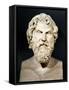 Bust of Antisthenes (circa 440-circa 371 BC)-null-Framed Stretched Canvas