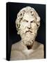 Bust of Antisthenes (circa 440-circa 371 BC)-null-Stretched Canvas