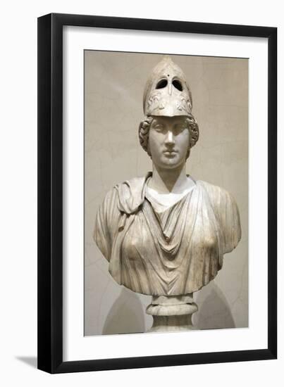 Bust of Athena, 2nd Century-null-Framed Photographic Print