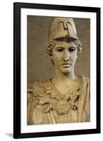 Bust of Athena. Roman Sculpture after Original of About 420 BC. Glyptothek. Munich. Germany-null-Framed Giclee Print