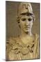 Bust of Athena. Roman Sculpture after Original of About 420 BC. Glyptothek. Munich. Germany-null-Mounted Giclee Print