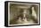 Bust of Beethoven in Attic in Bonn, Germany-null-Framed Stretched Canvas