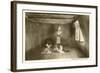 Bust of Beethoven in Attic in Bonn, Germany-null-Framed Art Print