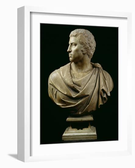 Bust of Brutus-Michelangelo Buonarroti-Framed Giclee Print