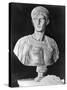 Bust of Caligula in Military Attire-null-Stretched Canvas