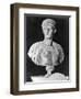 Bust of Caligula in Military Attire-null-Framed Photographic Print