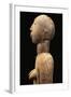 Bust of Carved Wood Sculpture, Nuna Tribal Art, Leo Region, Burkina Faso, 18th Century, Detail-null-Framed Giclee Print