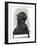 Bust of Charles Philipon (1800-62), c.1833-Honore Daumier-Framed Giclee Print