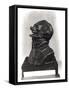 Bust of Charles Philipon (1800-62), c.1833-Honore Daumier-Framed Stretched Canvas