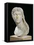 Bust of Cleopatra II (172-116 BC) or Her Daughter of Cleopatra III (141-101 BC)-null-Framed Stretched Canvas