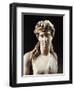 Bust of Dionysus, Copy from Greek Original by Praxiteles-null-Framed Giclee Print