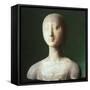 Bust of Eleonora of Aragon-Francesco Laurana-Framed Stretched Canvas