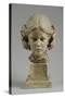 Bust of Elfrida Thornycroft, 1909-William Hamo Thornycroft-Stretched Canvas