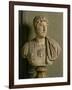 Bust of Emperor Hadrian-Roman-Framed Giclee Print