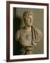 Bust of Emperor Hadrian-Roman-Framed Giclee Print