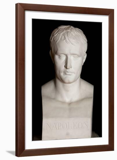 Bust of Emperor Napoleon I-Antoine Denis Chaudet-Framed Photographic Print