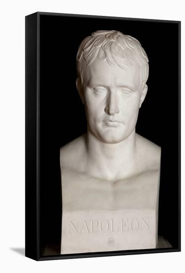 Bust of Emperor Napoleon I-Antoine Denis Chaudet-Framed Stretched Canvas