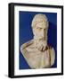 Bust of Epicurus-null-Framed Giclee Print