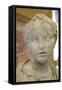 Bust of Eros, 2nd Century-Lysippos-Framed Stretched Canvas