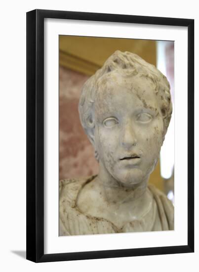 Bust of Eros, 2nd Century-Lysippos-Framed Photographic Print