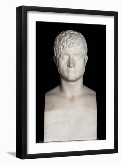 Bust of Felix Baciocchi-Lorenzo Bartolini-Framed Giclee Print