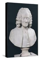 Bust of Francois Marie Arouet De Voltaire (1694-1778) 1778-Jean-Antoine Houdon-Stretched Canvas