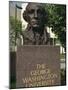 Bust of George Washington, George Washington University, Washington D.C., USA-Hodson Jonathan-Mounted Photographic Print