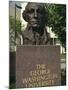 Bust of George Washington, George Washington University, Washington D.C., USA-Hodson Jonathan-Mounted Photographic Print
