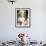 Bust of Girl Beside Crockery and Roses-Elke Borkowski-Framed Photographic Print displayed on a wall